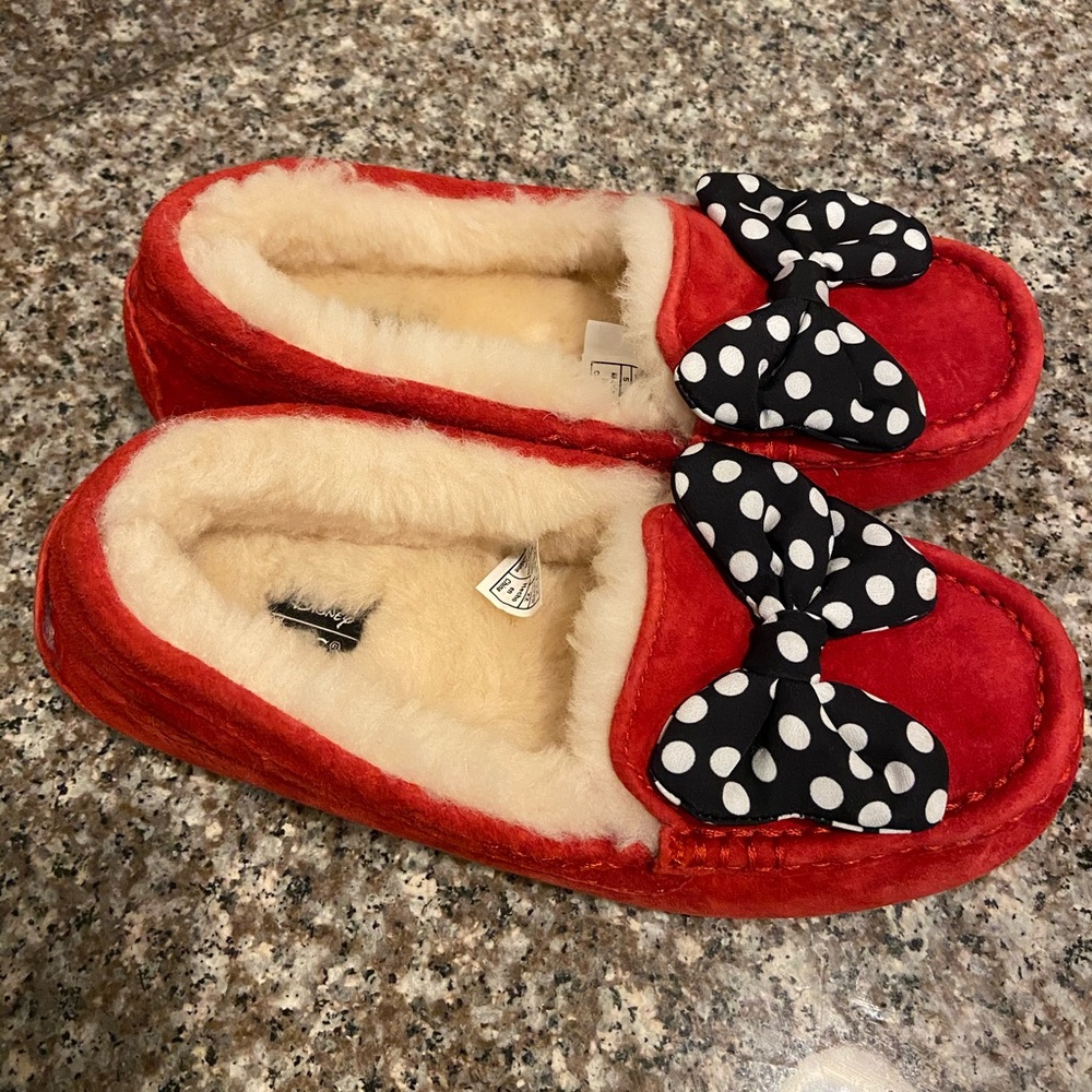 Disney Ugg Topolina Slipper Uggs Moccasins 5